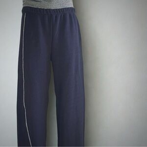 Navy, Fleece Sweatpants